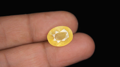 Buy Natural 9.54 Carat Yellow Sapphire Stone at best price online