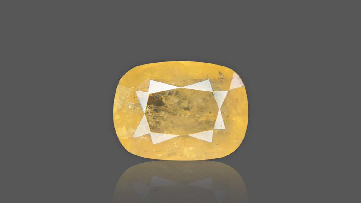 Buy 7.92 Carat Yellow Sapphire Stone from Only Natural Gemstones