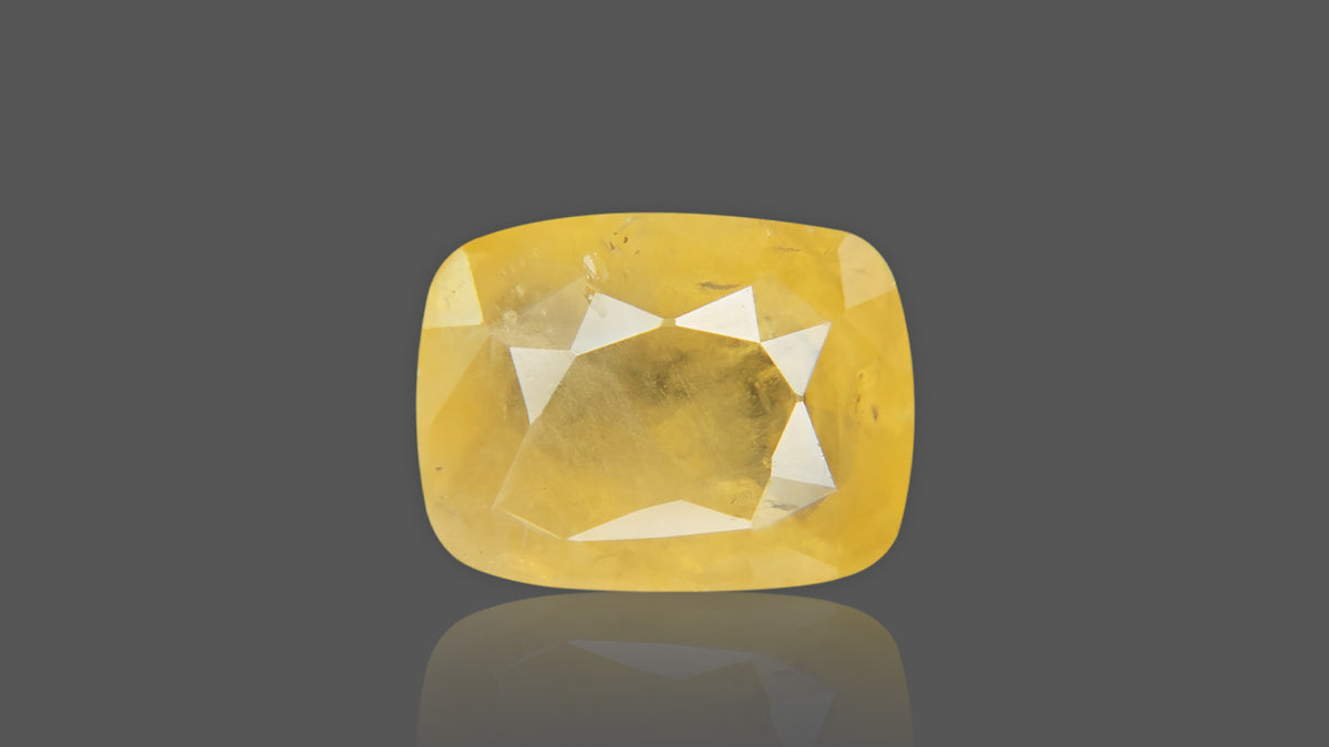 Buy 6.75 Carat Yellow Sapphire Stone from Only Natural Gemstones