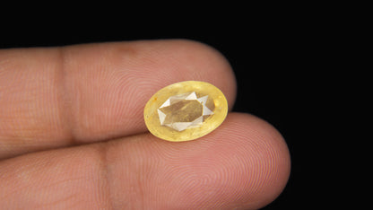 Buy Natural 5.82 Carat Yellow Sapphire Stone at best price online