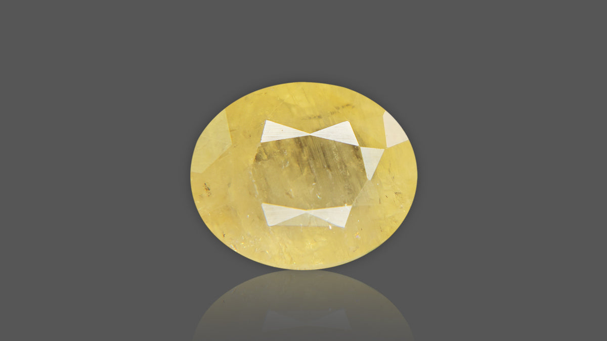 Buy 7.79 Carat Yellow Sapphire Stone from Only Natural Gemstones