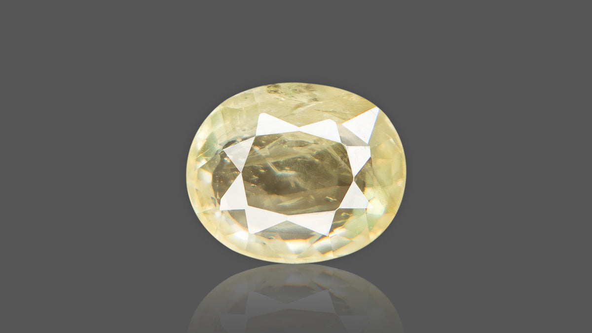 Buy 3.50 Carat Yellow Sapphire Stone from Only Natural Gemstones