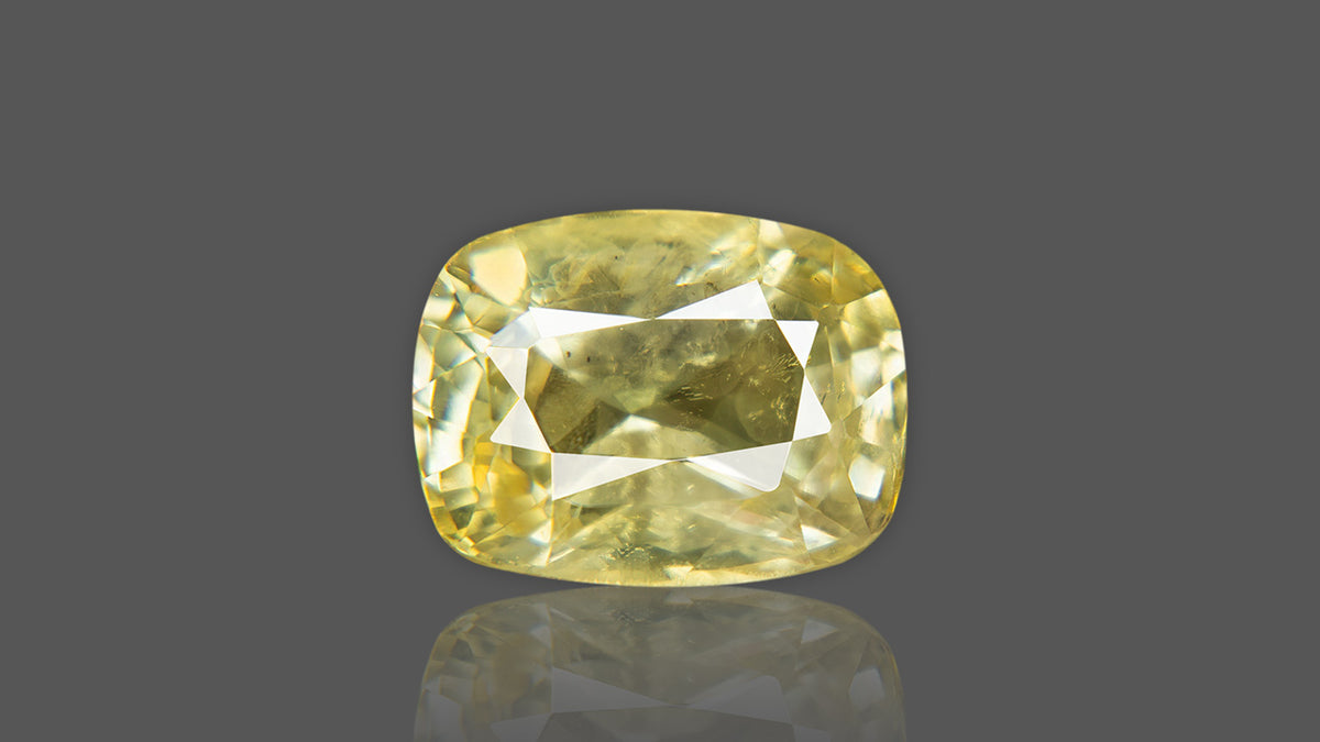 Buy 8.53 Carat Yellow Sapphire Stone from Only Natural Gemstones