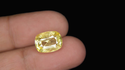 Buy Natural 8.53 Carat Yellow Sapphire Stone at best price online