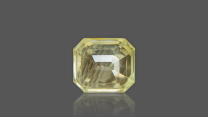 Buy Natural Ceylon (Sri Lanka) Yellow Sapphire weighing 6.39 Carat at Best Price