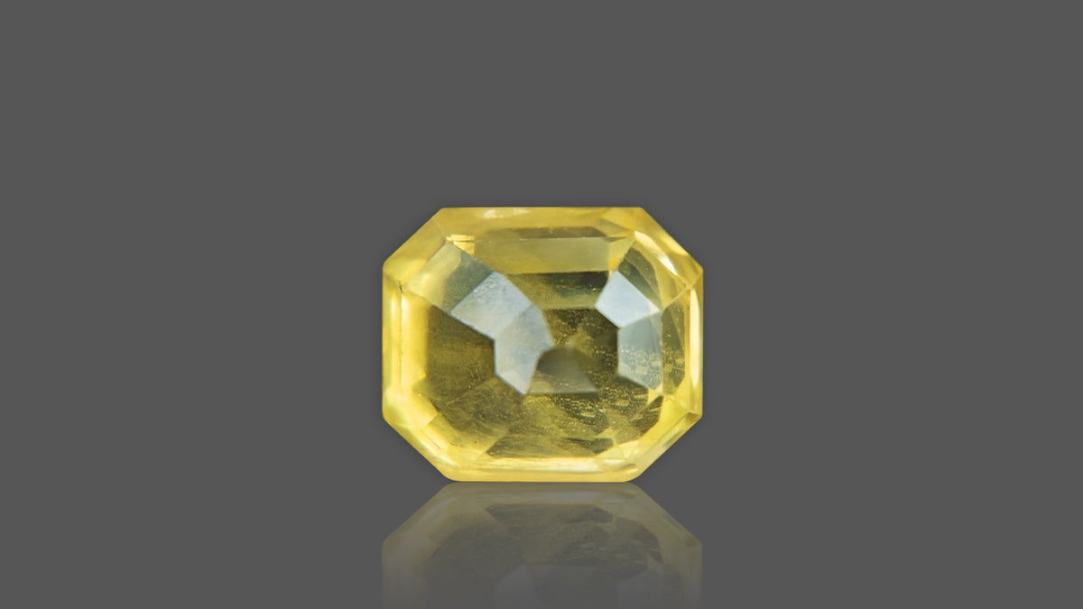 Buy Natural Ceylon (Sri Lanka) Yellow Sapphire weighing 4.33 Carat at Best Price