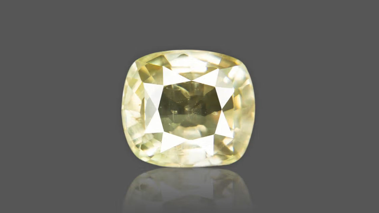 Buy 7.50 Carat Yellow Sapphire Stone from Only Natural Gemstones