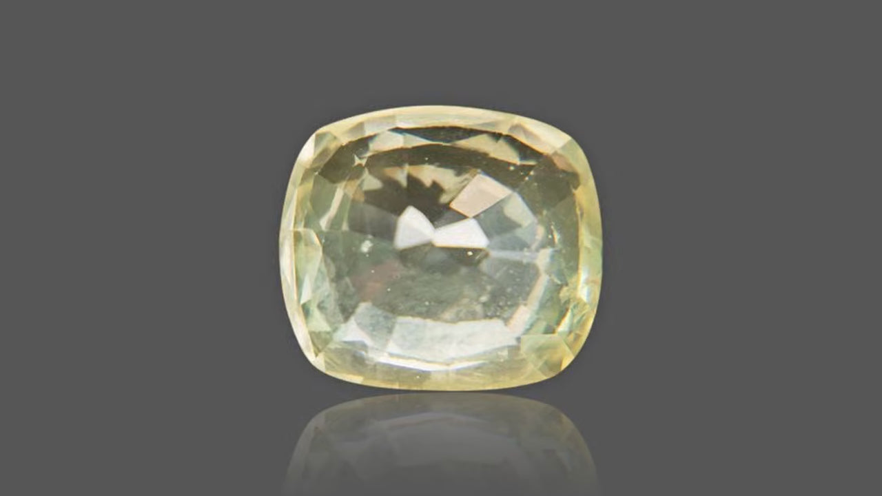Buy Natural Ceylon (Sri Lanka) Yellow Sapphire weighing 7.50 Carat at Best Price