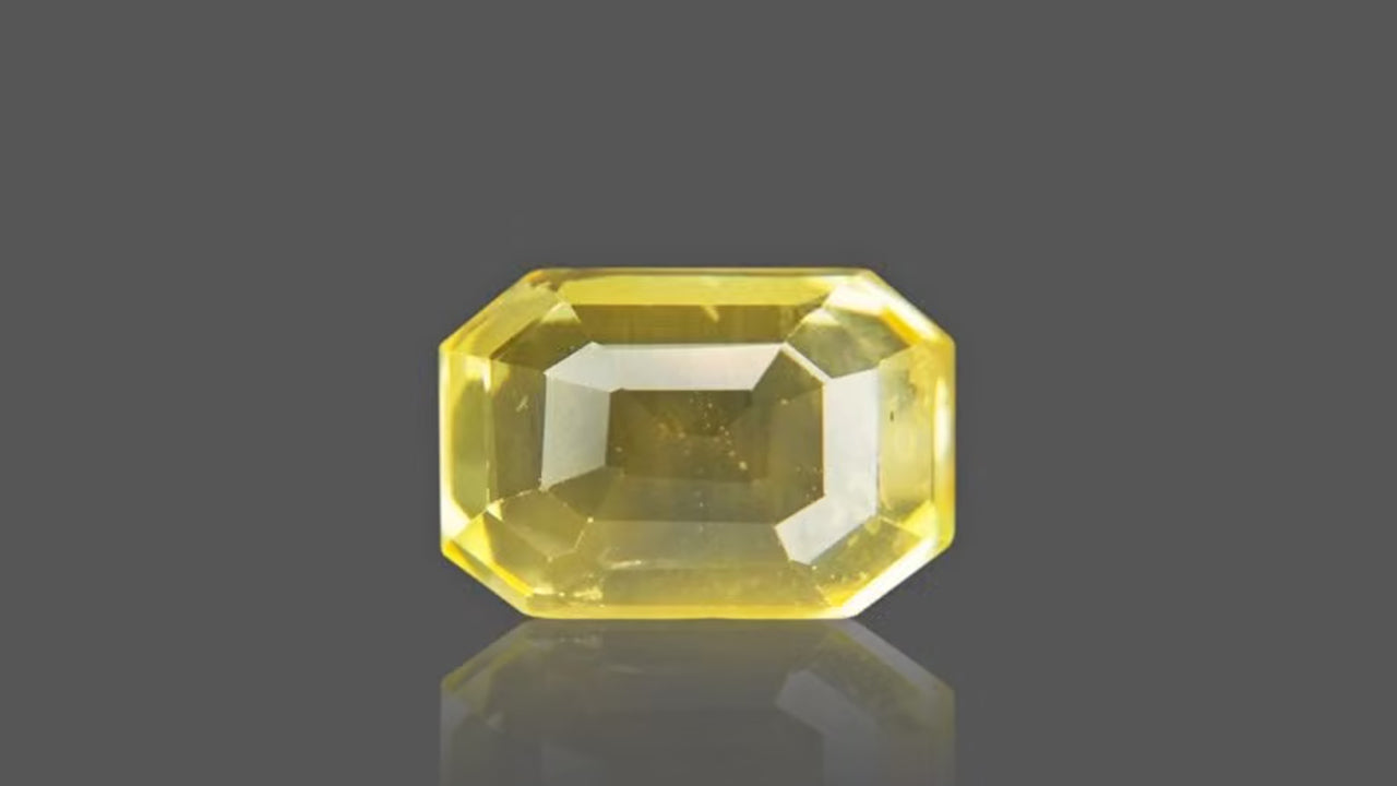 Buy Natural Ceylon (Sri Lanka) Yellow Sapphire weighing 8.47 Carat at Best Price