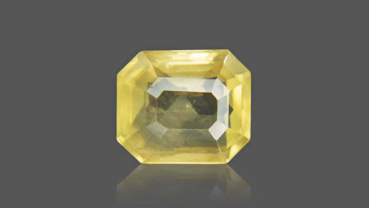 Buy 9.20 Carat Yellow Sapphire Stone from Only Natural Gemstones