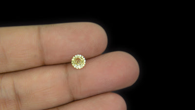 Yellow Sapphire - 0.66 Carat