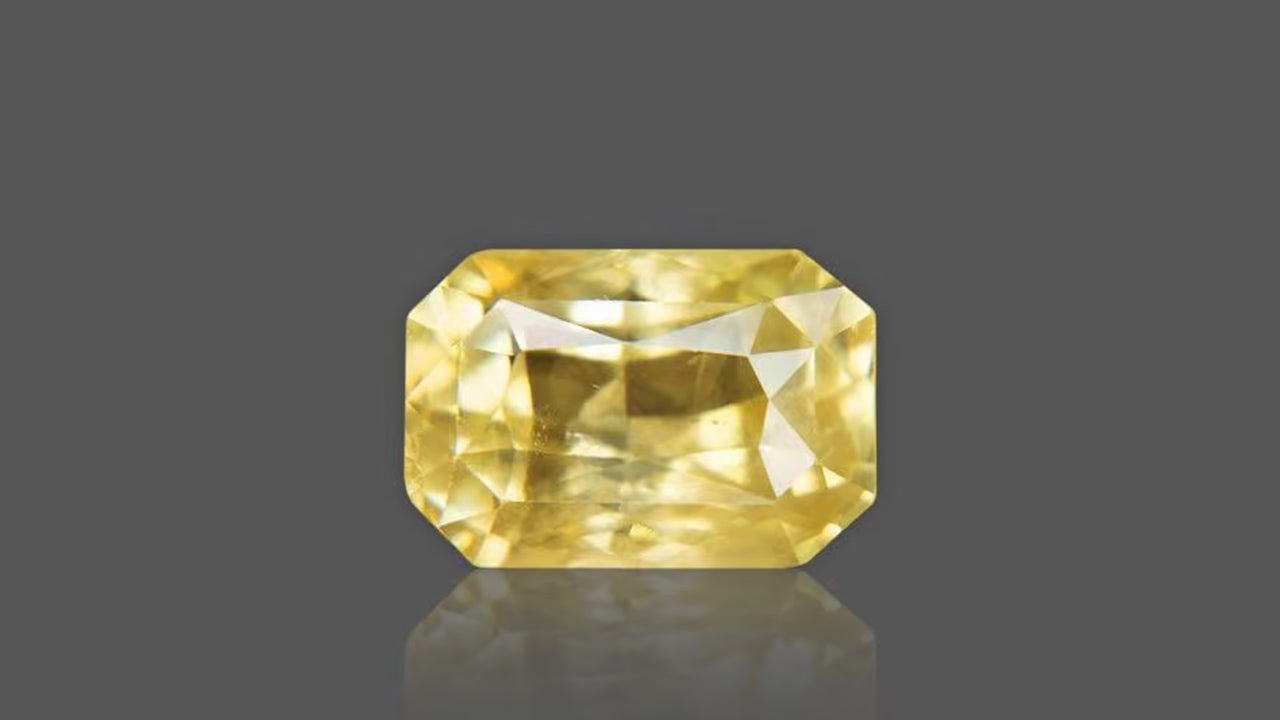 Buy 10.10 Carat Yellow Sapphire Stone from Only Natural Gemstones